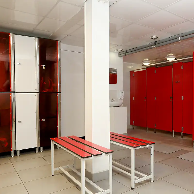 vestiaire du Fitness Club Senlis (60)